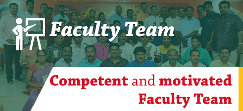 Competent and motivated Faculty Team