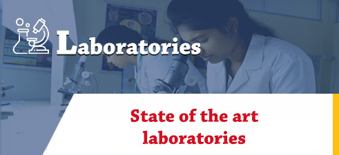 State of the art laboratories
