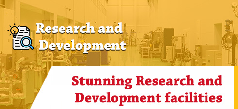 Stunning Research and Development facilities