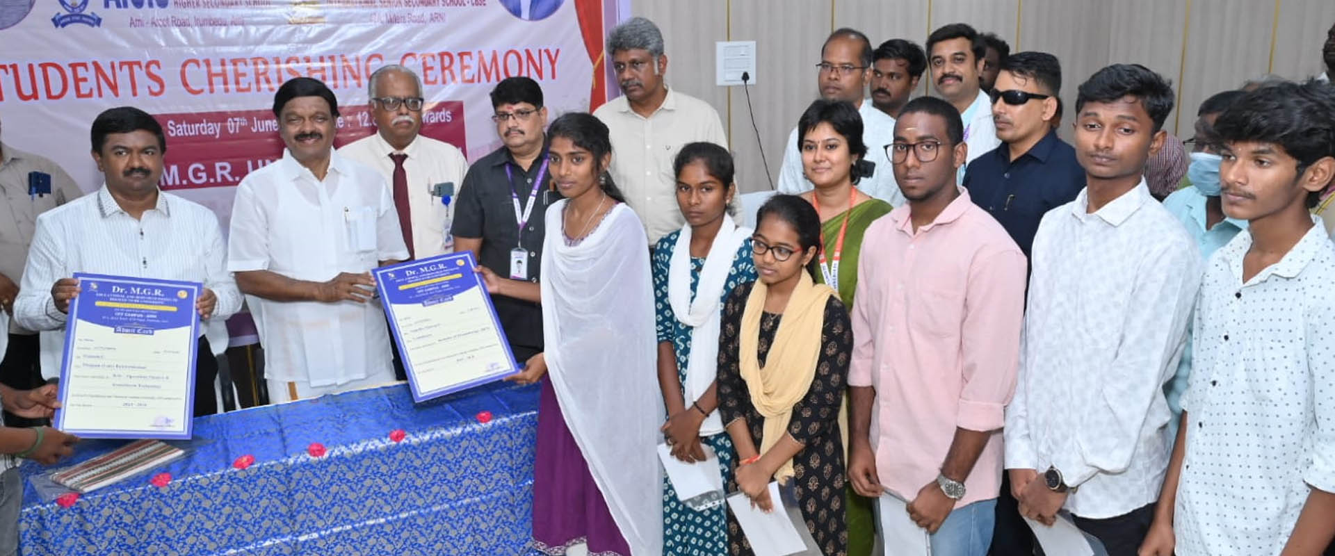 Admit Card Issuing Ceremony – ARNI Off-Campus