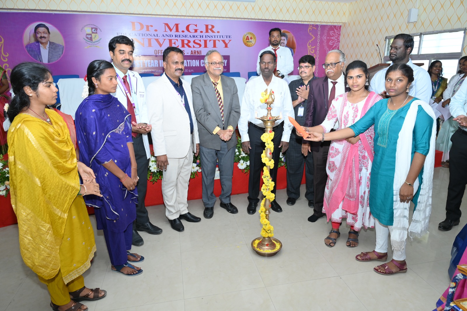 First Year Inauguration Ceremony