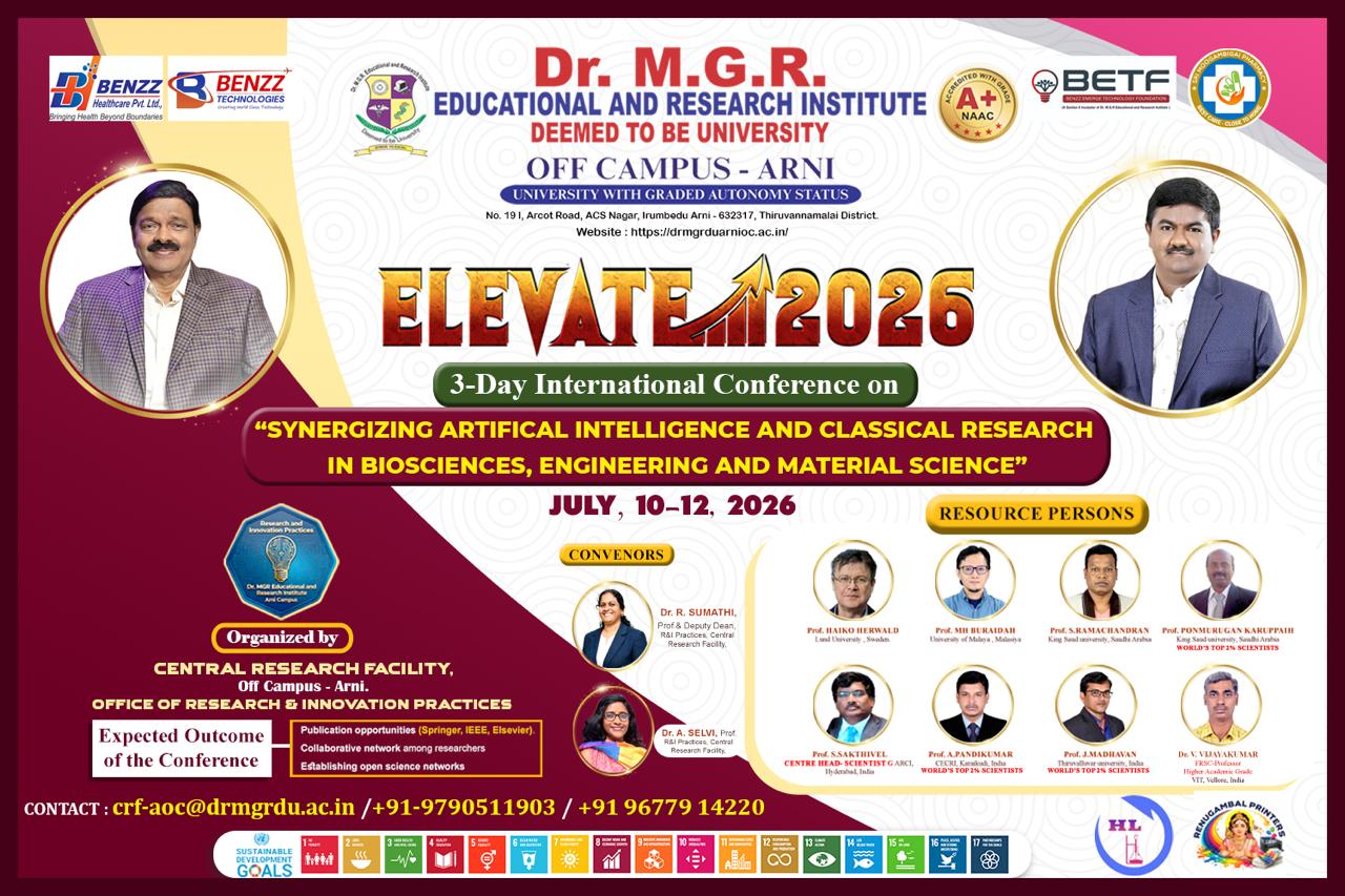 International conference brochure & website release