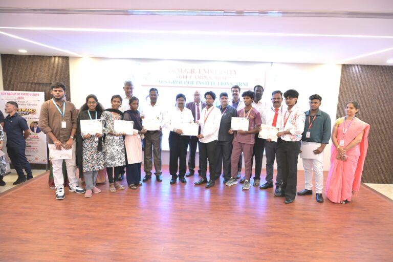 Dept Level Rank Holders.