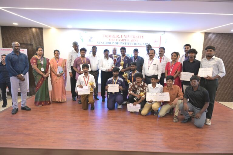 Our students won Overall Champion in Muthamizh Vizha 2026 hosted by VIT .