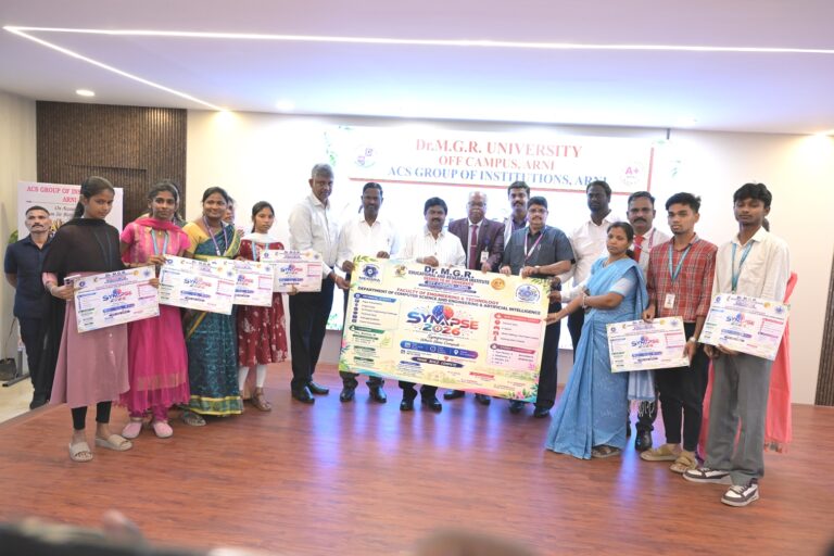 Synapse 2026 Symposium Release by Dept of CSE & AI